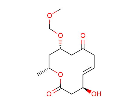(4S,10S,12R,E)-4-hydroxy-10-(methoxymethoxy)-12-methyloxacyclododec-5-ene-2,8-dione