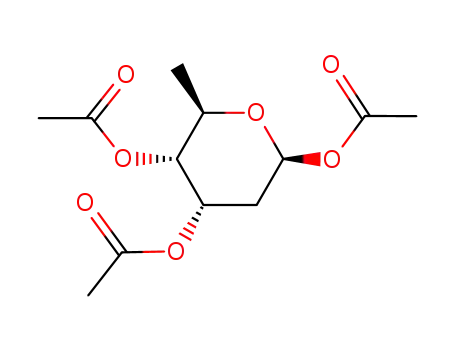 (4S,5R,6R)-6-methyltetrahydro-2H-pyran-2,4,5-triyl triacetate