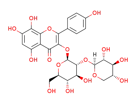 herbacetin 3-O-β-xylopyranosyl-(1'''→2'')-β-O-glucopyranoside