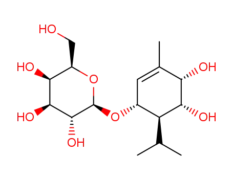 (-)-(3S,4R,5R,6S)-3,5,6-trihydroxy-1-menthene 3-O-β-D-glucopyranoside
