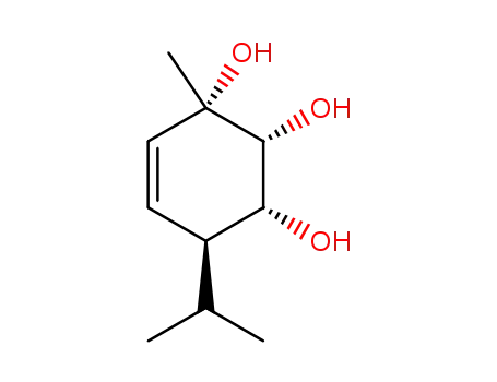 (+)-(1S,4S,5R,6R)-1,5,6-trihydroxy-2-menthene