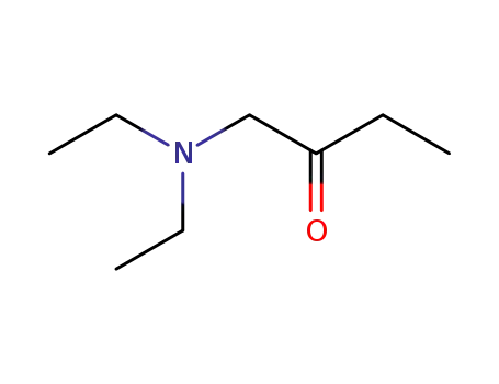 Molecular Structure of 90226-41-8 (2-Butanone, 1-(diethylamino)-)