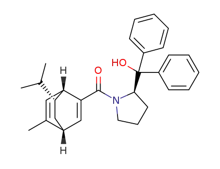 ((R)-2-(hydroxydiphenylmethyl)pyrrolidin-1-yl)((1R,4R,7R)-7-isopropyl-5-methylbicyclo[2.2.2]octa-2,5-dien-2-yl)methanone