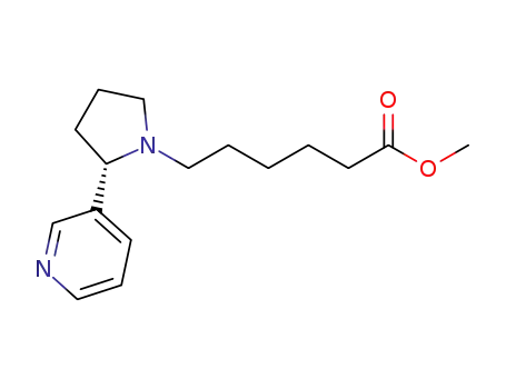 (S)-methyl 6-(2-(pyridin-3-yl)pyrrolidin-1-yl)hexanoate