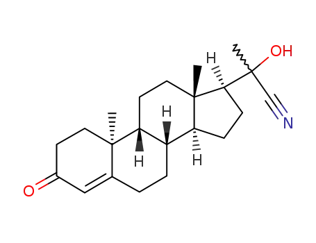 20-cyano-20-hydroxy-9beta,10alpha-pregna-4-ene-3-one