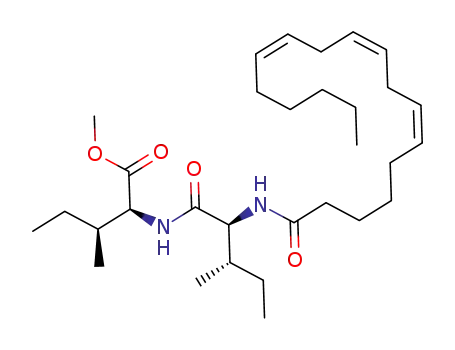 methyl ((6Z,9Z,12Z)-octadeca-6,9,12-trienoyl)-L-isoleucyl-L-isoleucinate
