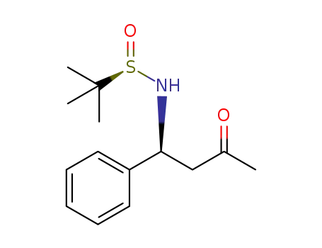 (4S,RS)-4-amino-N-(tert-butanesulfinyl)-4-phenylbutan-2-one