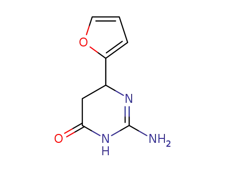 2-amino-6-(2-furanyl)-5,6-dihydro-4(3H)-pyrimidinone