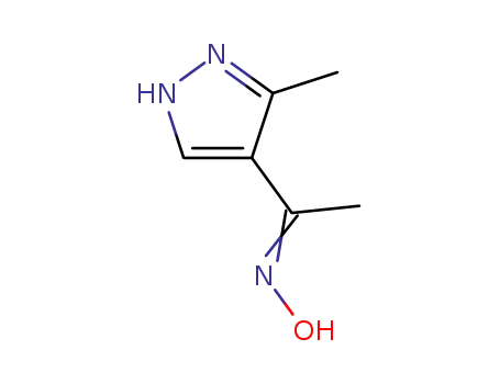 1-<3-methyl-1H-4-pyrazolyl>ethanone oxime