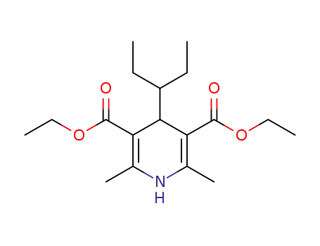 diethyl 2,6-dimethyl-4-(pentan-3-yl)-1,4-dihydropyridine-3,5-dicarboxylate