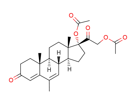 17,21-diacetoxy-6-methyl-pregna-4,6-diene-3,20-dione