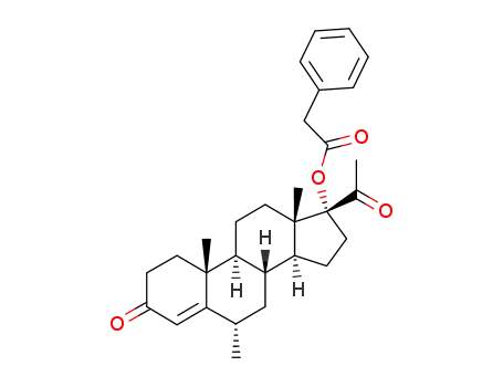 6α-methyl-17-phenylacetoxy-pregn-4-ene-3,20-dione