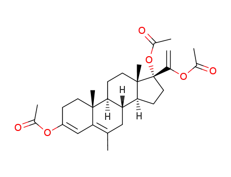 3,17,20-triacetoxy-6-methyl-pregna-3,5,20-triene