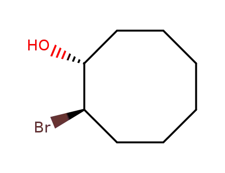 (+/-)-trans-2-bromo-1-hydroxycyclooctane