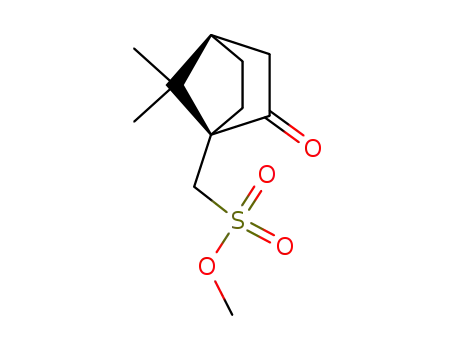 Molecular Structure of 62319-13-5 (Methyl (1S)-(+)-10-CaMphorsulfonate)