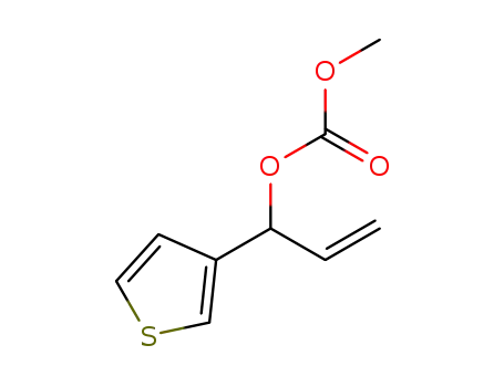 methyl 1-(thiophen-3-yl)allyl carbonate