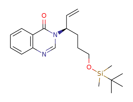 3-((R)-5-((tert-butyldimethylsilyl)oxy)hex-1-en-3-yl)quinazolin-4(3H)-one