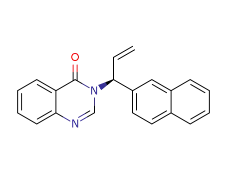 3-((S)-1-(naphthalen-3-yl)allyl)quinazolin-4(3H)-one