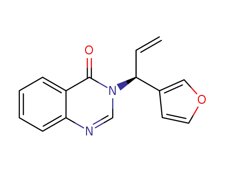 3-((S)-1-(furan-3-yl)allyl)quinazolin-4(3H)-one