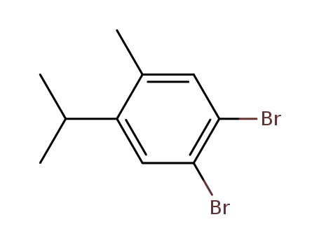 1,2-dibromo-4-isopropyl-5-methyl-benzene