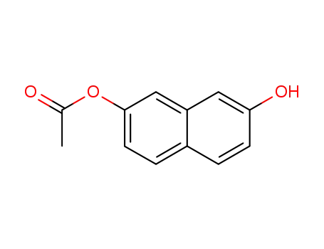 Molecular Structure of 146744-23-2 (2,7-Naphthalenediol, monoacetate)