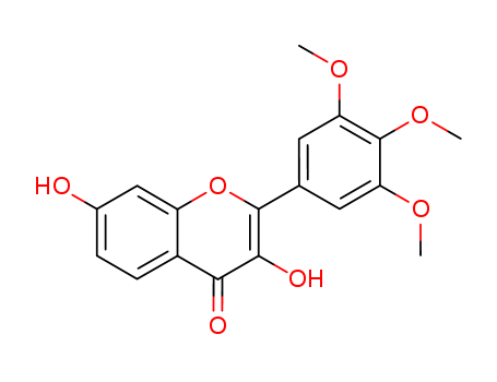 3,7-Dihydroxy-2-(3,4,5-trimethoxyphenyl)-4H-1-benzopyran-4-one