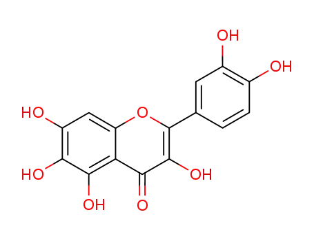 Molecular Structure of 90-18-6 (3,3',4',5,6,7-HEXAHYDROXYFLAVONE)