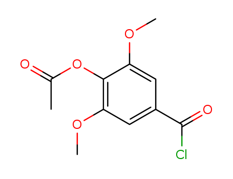 Benzoyl chloride,4-(acetyloxy)-3,5-dimethoxy-