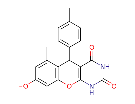 8-hydroxy-6-methyl-5-(p-tolyl)-1,5-dihydro-2H-chromeno[2,3-d]pyrimidine-2,4(3H)-dione