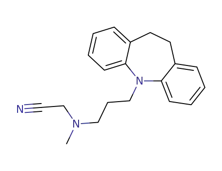 2-((3-(10,11-dihydro-5H-dibenzo[b,f]azepin-5-yl)propyl)-(methyl)amino)acetonitrile