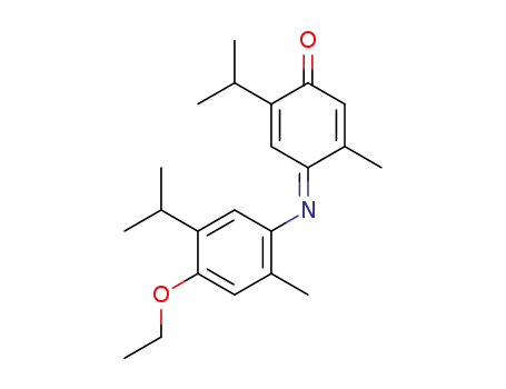 2-isopropyl-5-methyl-[1,4]benzoquinon-4-(4-ethoxy-5-isopropyl-2-methyl-phenylimine)