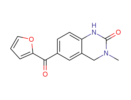 6-(furan-2-carbonyl)-3-methyl-3,4-dihydroquinazolin-2(1H)-one