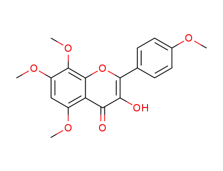3-hydroxy-5,7,8-trimethoxy-2-(4-methoxy-phenyl)-chromen-4-one