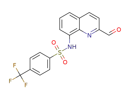 N-(2-formylquinolin-8-yl)-4-(trifluoromethyl)benzenesulfonamide