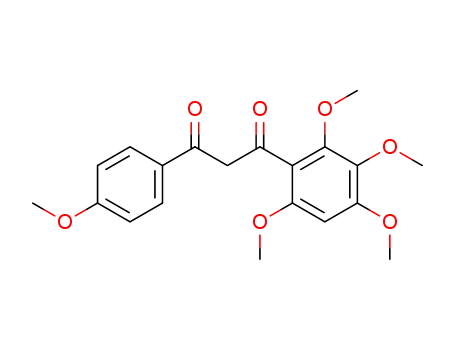 1-(4-methoxy-phenyl)-3-(2,3,4,6-tetramethoxy-phenyl)-propane-1,3-dione