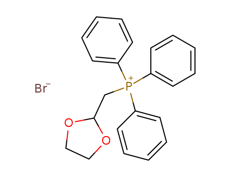 52509-14-5,(1,3-Dioxolan-2-ylmethyl)triphenylphosphonium bromide,Phosphonium,(1,3-dioxolan-2-ylmethyl)triphenyl-, bromide (9CI); (1,3-Dioxolan-2-ylmethyl)triphenylphosphoniumbromide