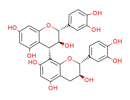 Molecular Structure of 23567-23-9 (Procyanidin B3)