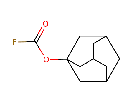 Molecular Structure of 62087-82-5 (1-ADAMANTYLOXYCARBONYL FLUORIDE)