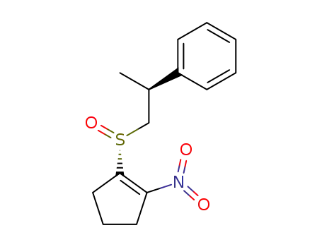 -1-(2-phenylpropylsulfinyl)-2-nitrocyclopentene