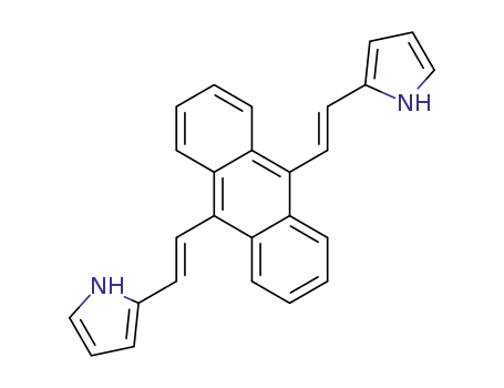 9,10-bis((E)-2-(1H-pyrrol-2-yl)vinyl)anthracene