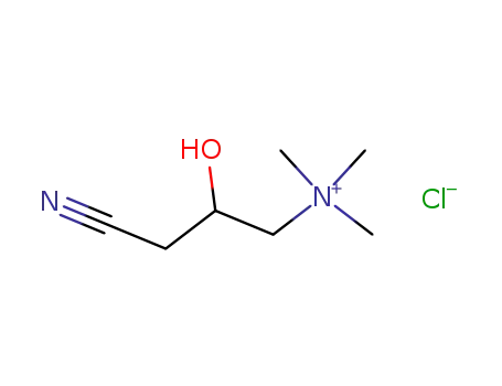 Molecular Structure of 18933-33-0 ((3-cyano-2-hydroxypropyl)trimethylammonium chloride)