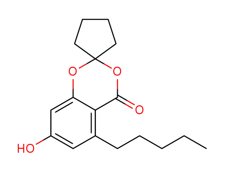 7-hydroxy-5-pentyl-spiro[1,3-benzodioxine-2,1'-cyclopentane]-4-one