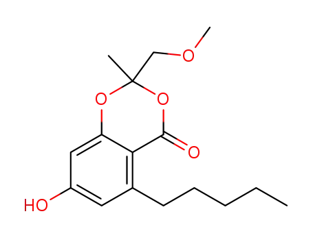 7-hydroxy-2-(methoxymethyl)-2-methyl-5-pentyl-1,3-benzodioxin-4-one