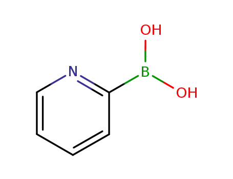 Molecular Structure of 197958-29-5 (2-Pyridineboronic acid)