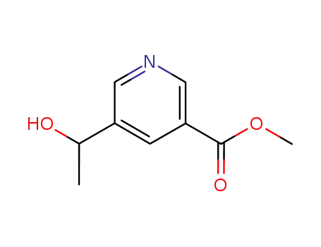 5-(1'-hydroxyethyl) nicotinic acid methyl ester