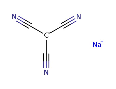 Molecular Structure of 36603-80-2 (Sodium tricyanomethanide)