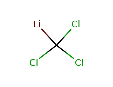Molecular Structure of 2146-66-9 (lithium trichloromethanide)