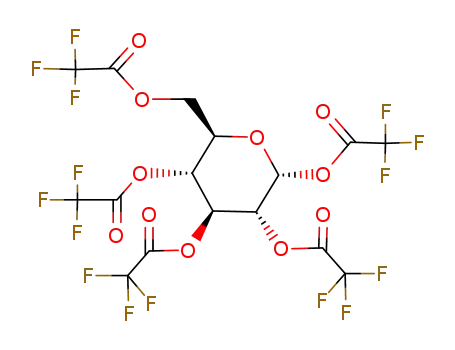1,2,3,4,6-penta-O-trifluoroacetyl-α-D-glucopyranose