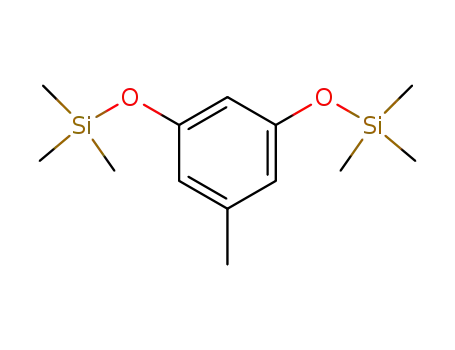 Molecular Structure of 89267-67-4 (Silane, [(5-methyl-1,3-phenylene)bis(oxy)]bis[trimethyl-)