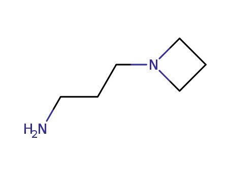 Molecular Structure of 54262-75-8 (1-Azetidinepropanamine)